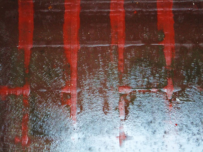 Lluvia sobre suelo