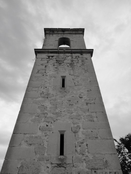 Detalle de la torre de Ochate