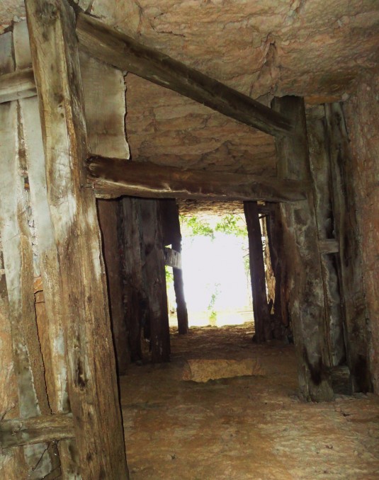 Interior de la torre de Otxate