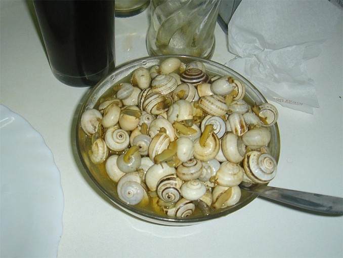 Tapa de caracoles