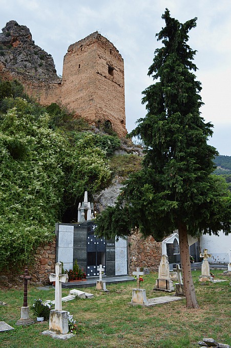 Castillo y cementerio de Arnedillo