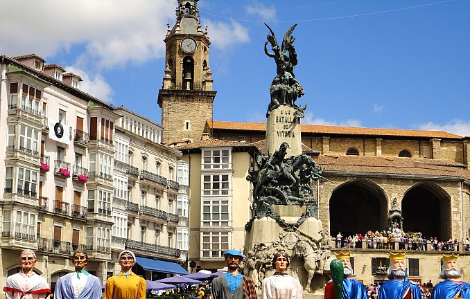 Fiestas en Vitoria