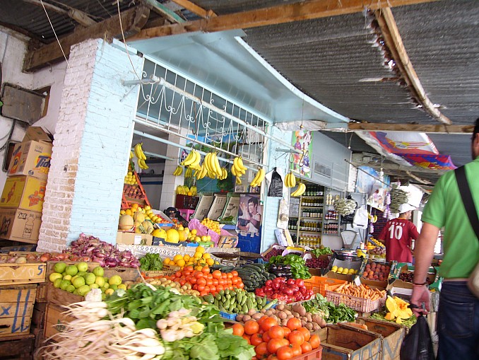 Mercado en Asilah