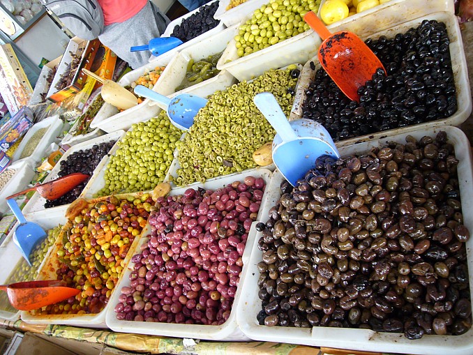 Diferentes tipos de aceituna