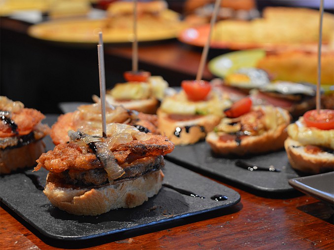 De pintxos por Vitoria