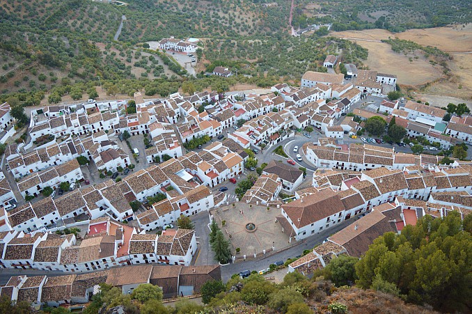 Zahara desde el castillo