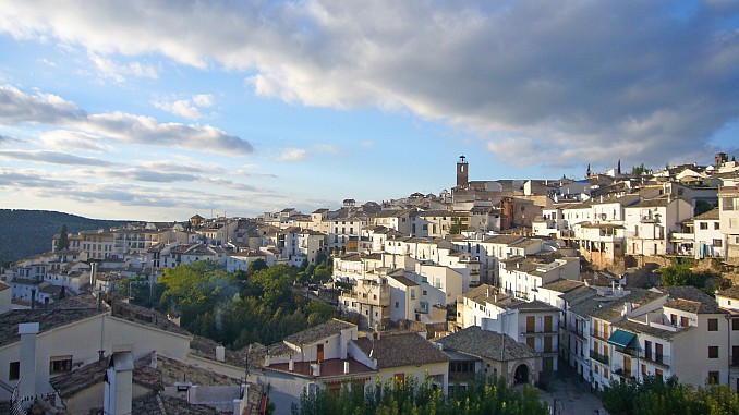 Cazorla desde la torre de la iglesia de Sta María