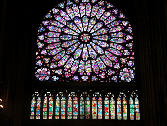 Rosetón de Notre Dame