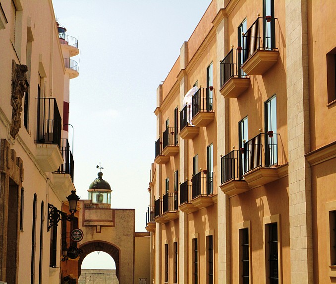 Antiguo faro de Rota