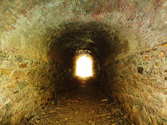 Atravesando el túnel