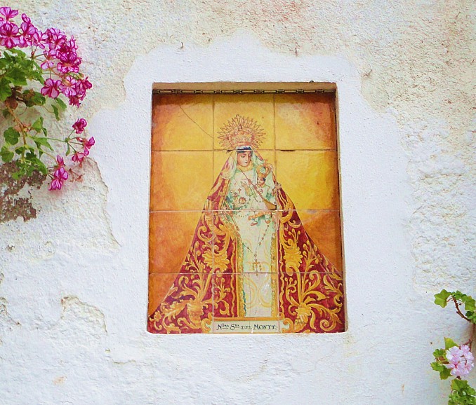 Azulejo de la Virgen del Monte