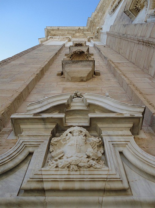 Detalle de la Catedral de Cádiz