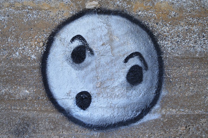 Graffiti emoticono