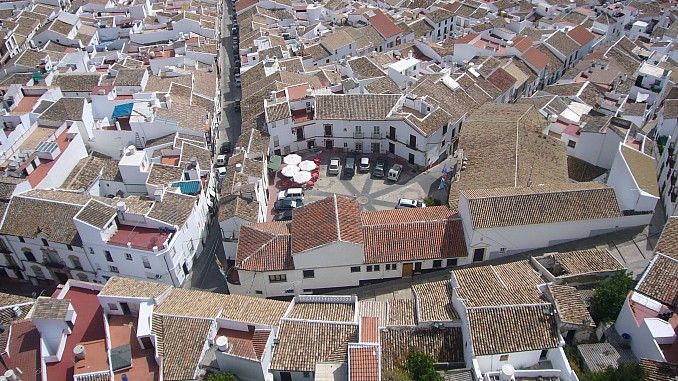 Olvera desde el castillo