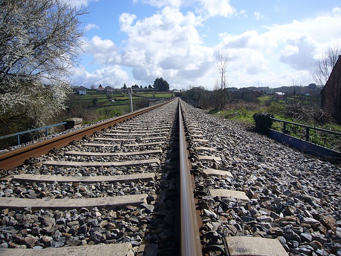 Vía del tren