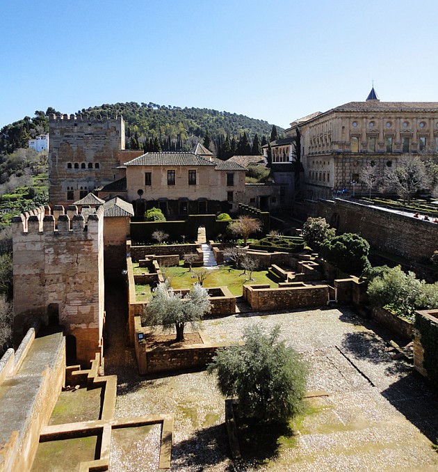 Alhambra y palacio de Carlos V