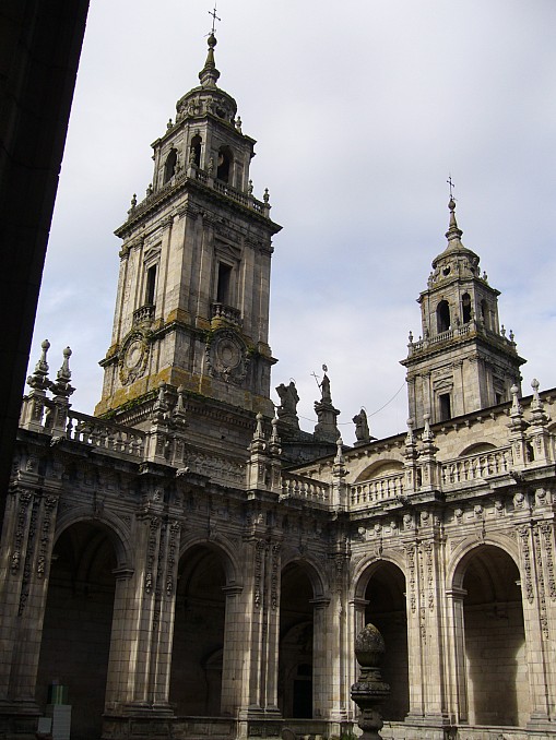Claustro de la Catedral de Santiago de Compostela