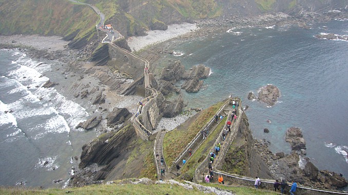 Camino a San Juan de Gaztelugatxe