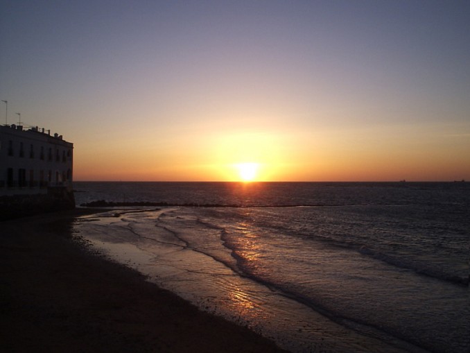 Atardecer en Chipiona