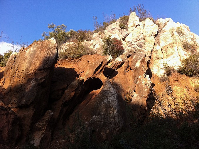 Detalle del Cerro del Hierro
