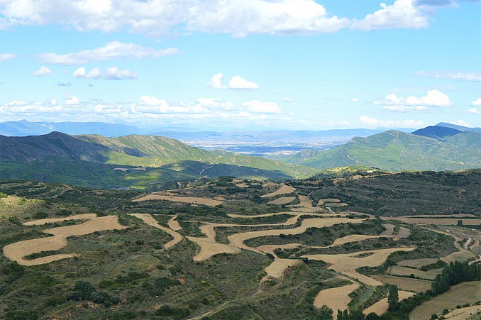 Vistas desde Ujué
