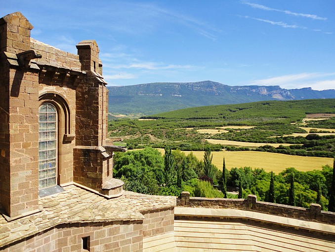 Vistas desde el Castillo de Javier