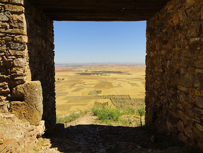 Vistas desde la alcazaba de Reina, en Badajoz.