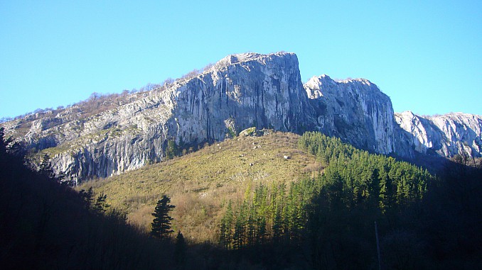 Montaña cerca de Arantzazu