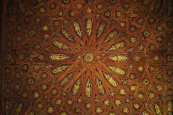 Detalle de un techo de la Alhambra