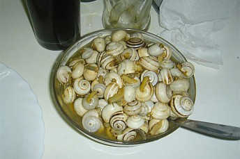 Tapa de caracoles