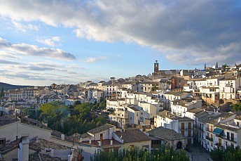 Cazorla desde la torre de la iglesia de Sta María