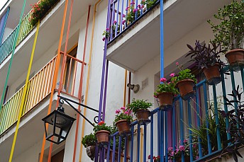 Balcones de colores