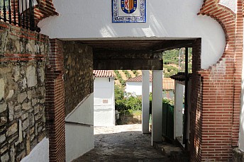 Callejón en Benamahoma
