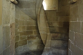 Escalera de caracol de la Iglesia Mayor de Santa Maria en Cazorla