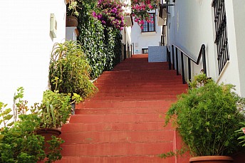 Escaleras de Benamahoma