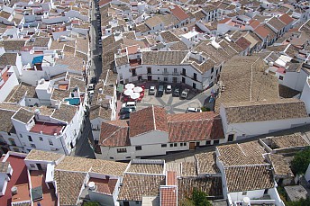 Olvera desde el castillo