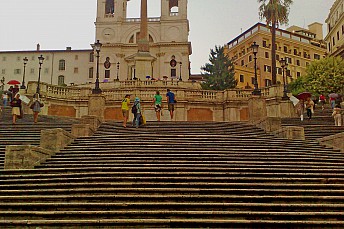 Plaza de España en Roma
