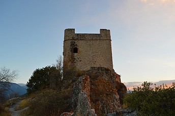 Torre del homenaje, castillo de Zahara