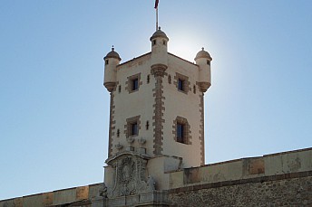 Torreón de la Puerta de Tierra, en Cádiz