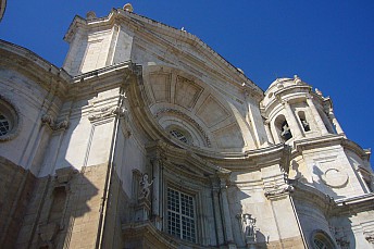 Fachada de la Catedral de Cádiz
