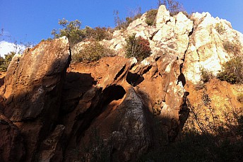 Detalle del Cerro del Hierro