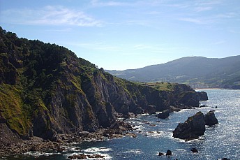 Paisaje desde San Juan de Gaztelugatxe